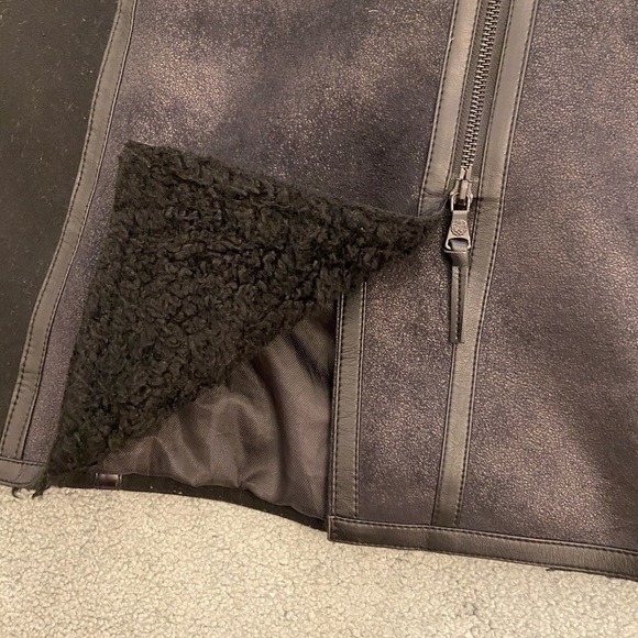 Vince Faux Suede Camuto Fall Winter Coat - Picture 9 of 11